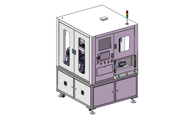 Label auto sticking machine